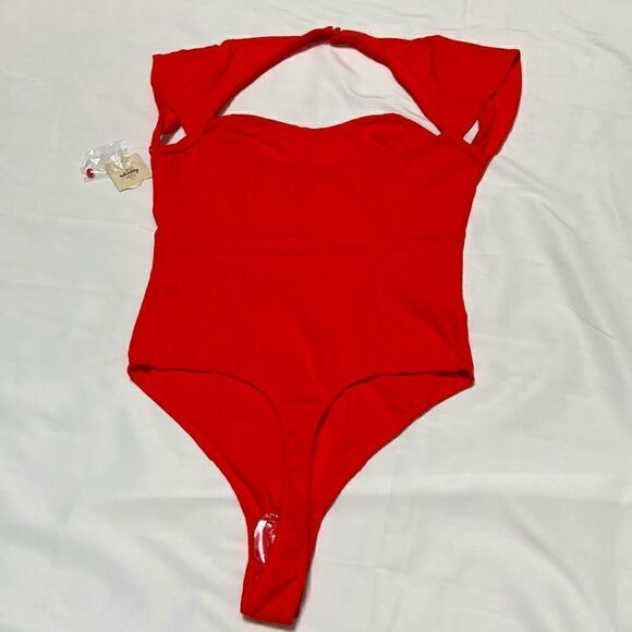 Intimately Free People Tangerine Bodysuit. - Picture 6 of 9